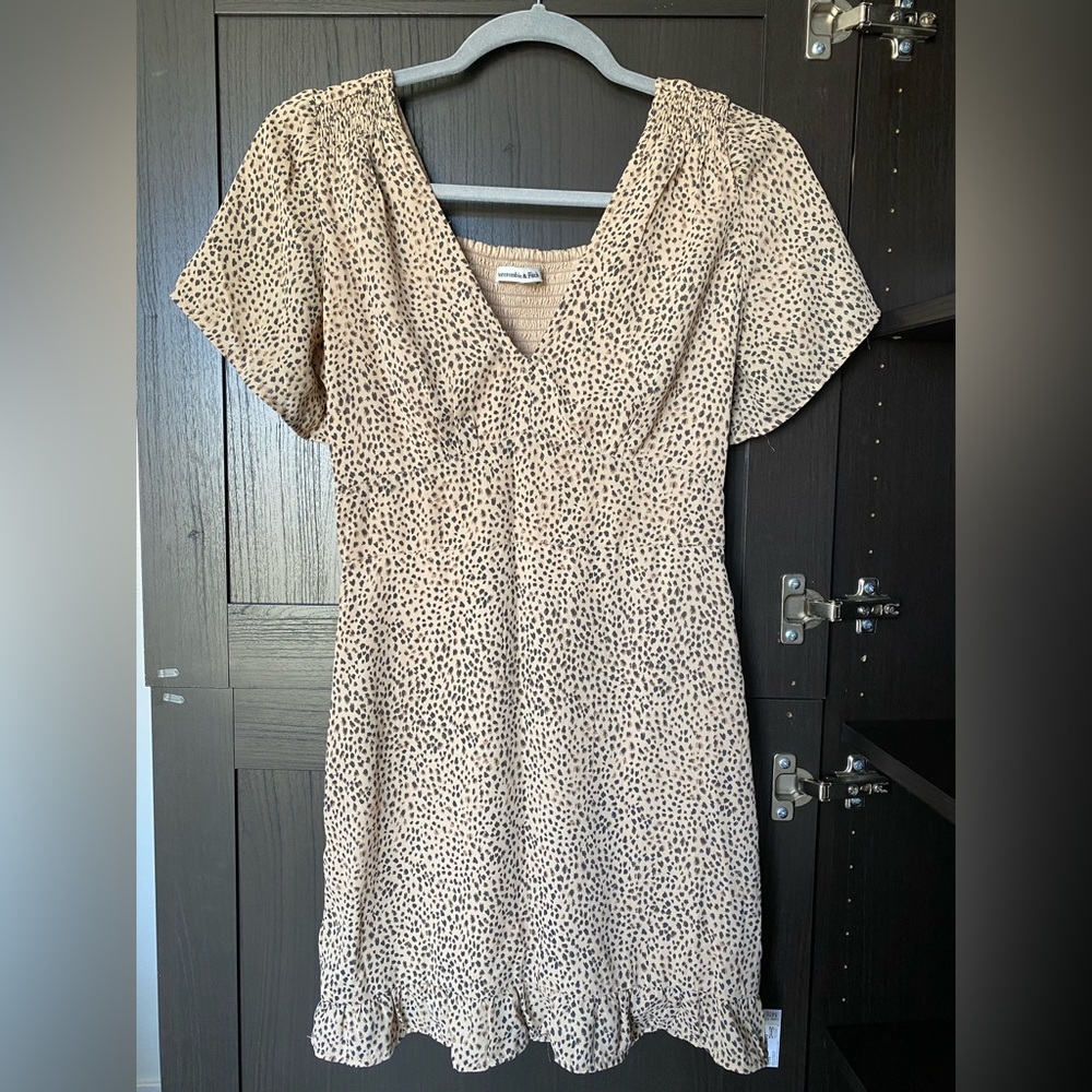 Abercrombie Leopard Mini Dress